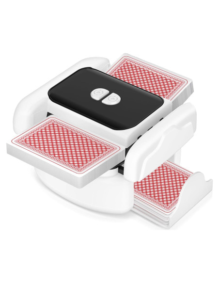 Barajador Automático de Cartas Honlunu TX-666 Recargable 2600mAh Barajador Automático de Cartas Honlunu TX-666 Recargable 2600mAh