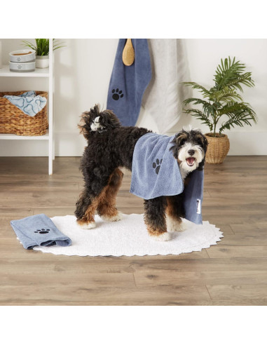 Set de 3 Toallas de Microfibra para Mascotas Bone Dry 38x76 cm