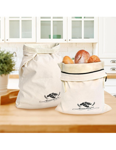 Bolsas de Pan de Cera de Abeja MSJGA - 2 Unidades Reutilizables