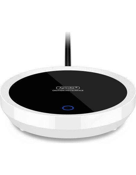 Calentador de Taza Apwche Blanco con Sensor de Gravedad 55C Calentador de Taza Apwche Blanco con Sensor de Gravedad 55C