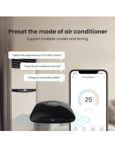 Control Remoto Universal WiFi Broadlink RM4 Pro IR RF 433MHz 2