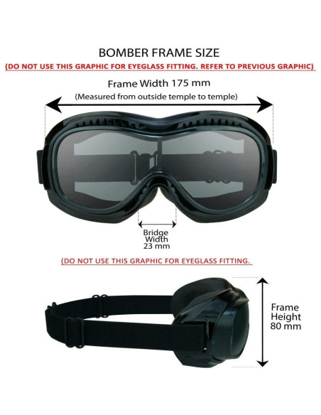 Gafas Bikershades Fit Over Polarizadas para Motocicleta Gafas Bikershades Fit Over Polarizadas para Motocicleta