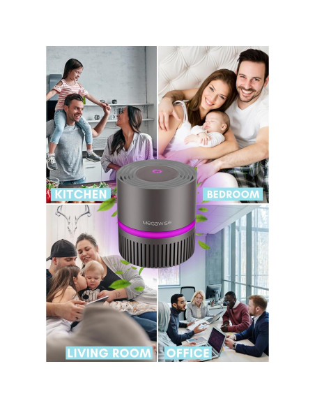 Purificador de Aire MEGAWISE EPI810 HEPA H13 Ultra-Silencioso Purificador de Aire MEGAWISE EPI810 HEPA H13 Ultra-Silencioso