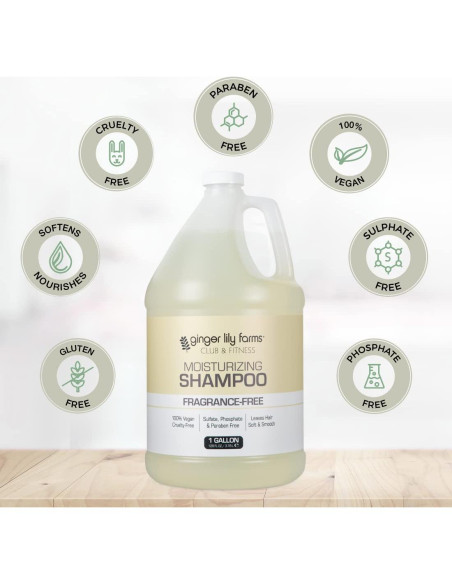 Champú Hidratante Sin Fragancia Ginger Lily Farms 3.78L Champú Hidratante Sin Fragancia Ginger Lily Farms 3.78L