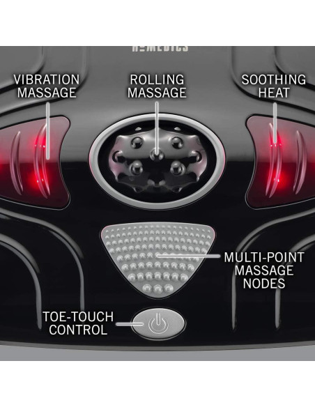 Masajeador de pies vibratorio HoMedics con calor - Portátil Masajeador de pies vibratorio HoMedics con calor - Portátil