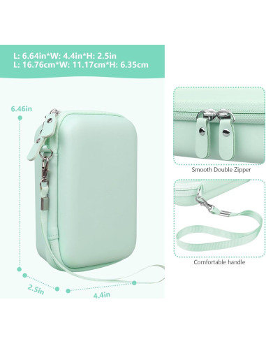 Funda Dura Supmay para Máquina de Etiquetas Nelko P21 Verde