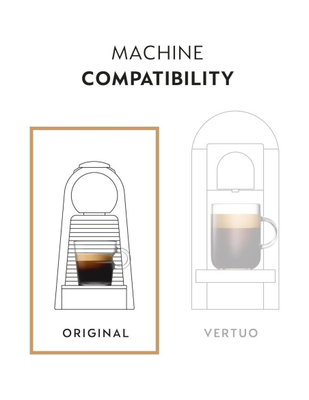Cápsulas de Café Espresso Nespresso Río de Janeiro 50 Unidades Cápsulas de Café Espresso Nespresso Río de Janeiro 50 Unidades