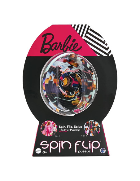 Rompecabezas 3D Spin Flip Barbie Fashionista - 12 Anillos Rompecabezas 3D Spin Flip Barbie Fashionista - 12 Anillos