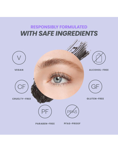 Máscara Voluminizadora Wonderskin Infinite Rizz - Negro 30g