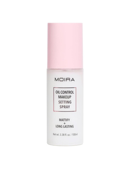Spray Fijador de Maquillaje MOIRA Control de Aceite 100 ml Spray Fijador de Maquillaje MOIRA Control de Aceite 100 ml