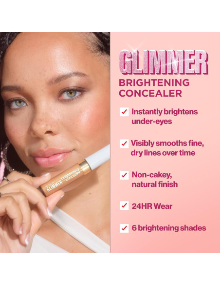 Corrector Iluminador Revlon Glimmer 135, 8.8 ml, Maquillaje Líquido Corrector Iluminador Revlon Glimmer 135, 8.8 ml, Maquillaje Líquido