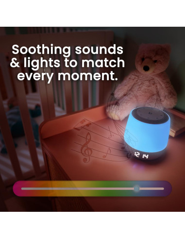 Babysense Dreamer 2.0 Máquina de Sonido y Luz Nocturna