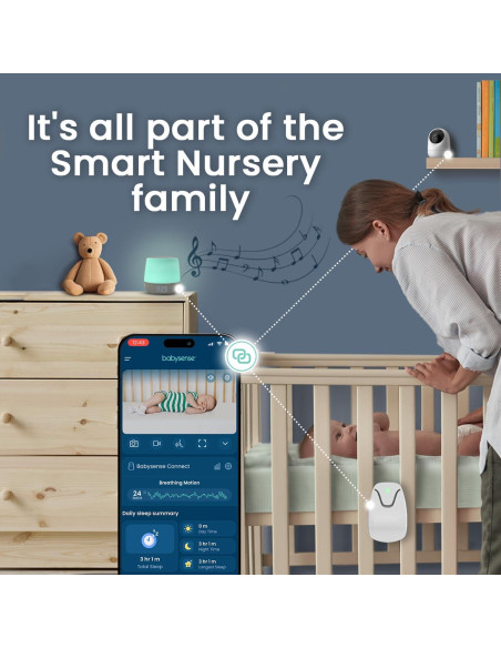 Babysense Dreamer 2.0 Máquina de Sonido y Luz Nocturna Babysense Dreamer 2.0 Máquina de Sonido y Luz Nocturna