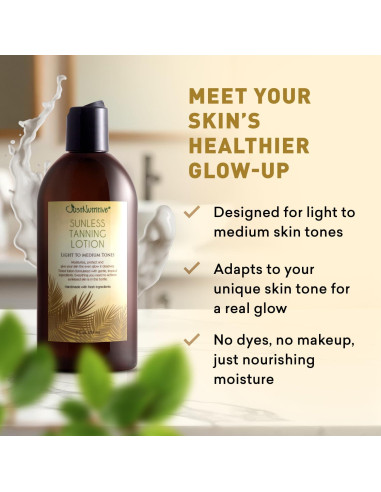Loción bronceadora sin sol Just Nutritive 226.8 g