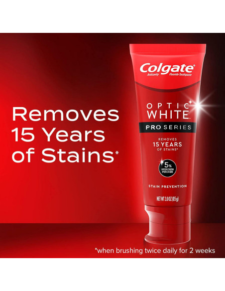Bolígrafo Blanqueador de Dientes Colgate Optic White + Pasta 85g Bolígrafo Blanqueador de Dientes Colgate Optic White + Pasta 85g
