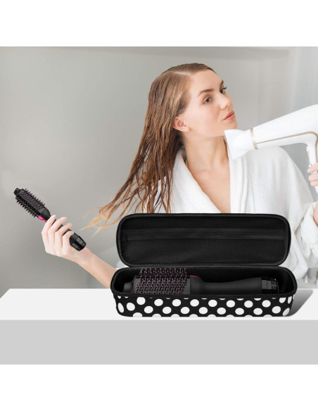 Funda Dura para Cepillo Secador de Cabello Revlon 1.0/Plus 2.0 Funda Dura para Cepillo Secador de Cabello Revlon 1.0/Plus 2.0