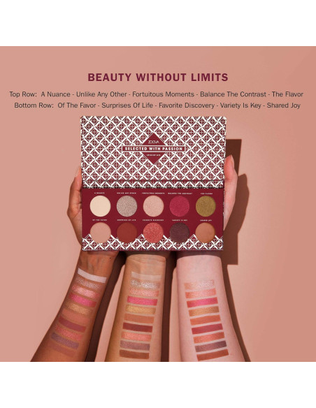 Paleta de Sombras ZOEVA Especias de Vida - 10 Tonos Altamente Pigmentados Paleta de Sombras ZOEVA Especias de Vida - 10 Tonos Altamente Pigmentados