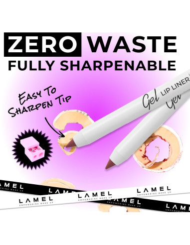 Lápiz Delineador de Labios en Gel Mate LAMEL - Baya 1.7g