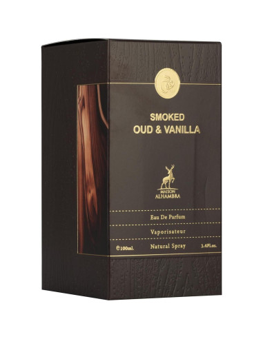 Eau de Parfum Unisex Maison Alhambra Oud Ahumado y Vainilla 100 ml