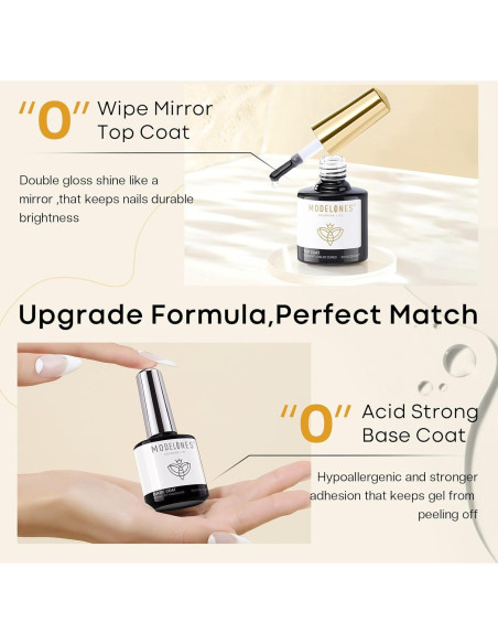 Set 3 Pcs Gel Base y Top Coat + Aceite Cutículas 10 ml Set 3 Pcs Gel Base y Top Coat + Aceite Cutículas 10 ml
