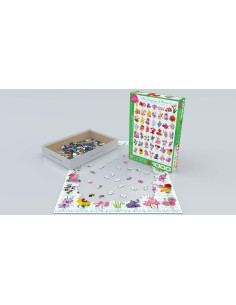 Rompecabezas EuroGraphics 1000 Piezas El Lenguaje de las Flores 2