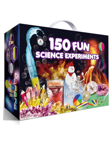 Kit de Ciencia UNGLINGA 150 Experimentos Educativos para Niños