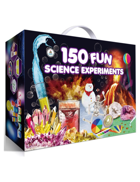 Kit de Ciencia UNGLINGA 150 Experimentos Educativos para Niños Kit de Ciencia UNGLINGA 150 Experimentos Educativos para Niños