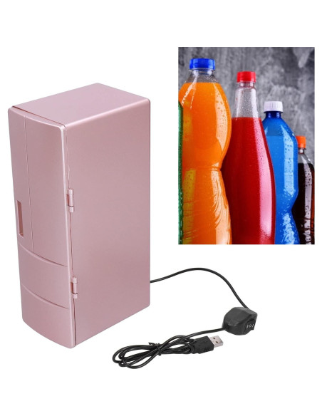 Mini Refrigerador Portátil Sorandy 5V Frío y Calor 12x8.5x25cm Mini Refrigerador Portátil Sorandy 5V Frío y Calor 12x8.5x25cm
