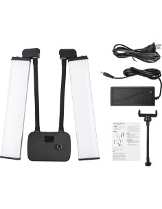 Luz de Relleno LED Andoer AL-45X Bi-Color 45W Ajustable 2