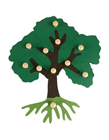 Rompecabezas de Botánica Montessori Elite - 24x24 cm