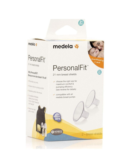 Protectores de Pezón Medela PersonalFit 21mm Set de 2 Protectores de Pezón Medela PersonalFit 21mm Set de 2