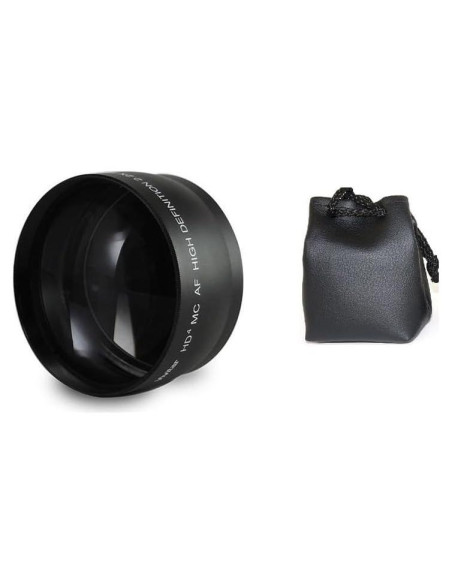 Lente Telefoto Vivitar HD 2.2X 52mm para FujiFilm X-A5 Lente Telefoto Vivitar HD 2.2X 52mm para FujiFilm X-A5