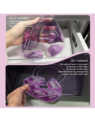 Paquete de Terapia para Senos Momfree - Almohadillas Reutilizables