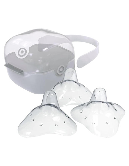 Protectores de Pezón Silicona Purifyou Set de 3 Tamaños 16mm 18mm 20mm Protectores de Pezón Silicona Purifyou Set de 3 Tamaños 16mm 18mm 20mm