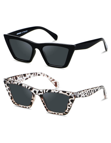 Gafas de sol Cat Eye ANDWOOD polarizadas para mujeres