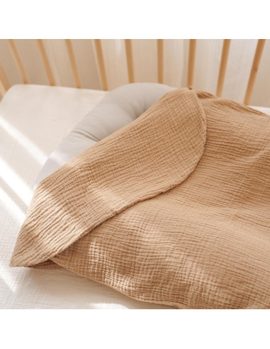 Cubierta de Lounger para Bebé Konssy 2 Pack 100% Algodón Muselina