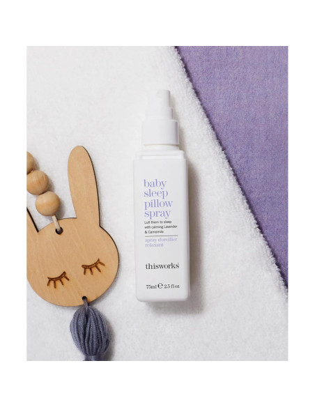 Spray de Almohada para Sueño de Bebé Thisworks 75ml Lavanda Spray de Almohada para Sueño de Bebé Thisworks 75ml Lavanda