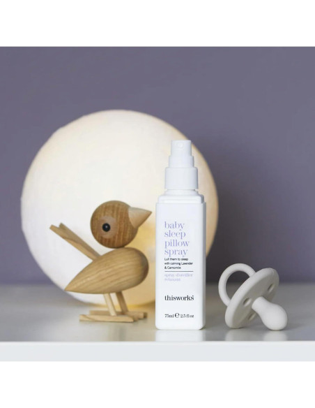 Spray de Almohada para Sueño de Bebé Thisworks 75ml Lavanda Spray de Almohada para Sueño de Bebé Thisworks 75ml Lavanda