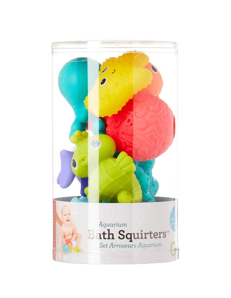 Juguetes de Baño Acuáticos Infantino - 8 Amigos del Mar Juguetes de Baño Acuáticos Infantino - 8 Amigos del Mar