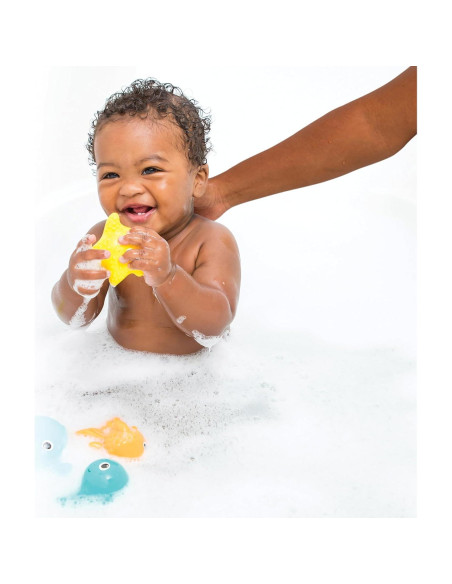 Juguetes de Baño Acuáticos Infantino - 8 Amigos del Mar Juguetes de Baño Acuáticos Infantino - 8 Amigos del Mar