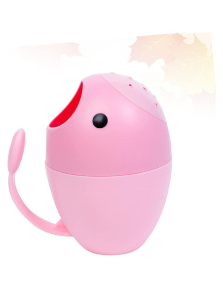 Taza de Baño para Bebés ifundom en Forma de Huevo Rosa Taza de Baño para Bebés ifundom en Forma de Huevo Rosa