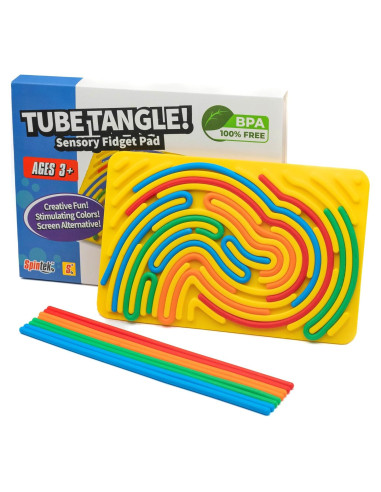 Fidget Pad Spintek Toys - Tablero Sensorial Antiestrés 17.8x12.7cm