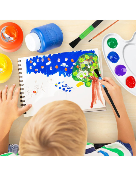 Juego de Pintura Lavable para Niños The Mega Deals - 16 Piezas Juego de Pintura Lavable para Niños The Mega Deals - 16 Piezas