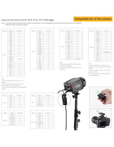 Kit de Luces Estroboscópicas Godox E300 2x300W con Softbox