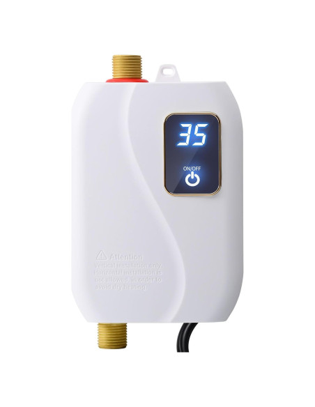Calentador de Agua Instantáneo Eléctrico Genérico 3000W 110V Calentador de Agua Instantáneo Eléctrico Genérico 3000W 110V