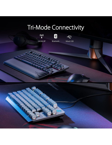 Teclado para Juegos ASUS ROG Strix Scope RX TKL Wireless