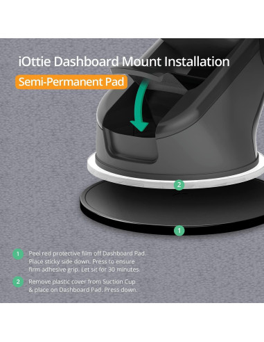 Base de Montaje para Tablero iOttie con Almohadilla Adhesiva