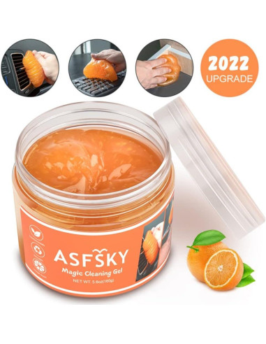 Gel de limpieza para coche ASFSKY - Multiusos, reutilizable