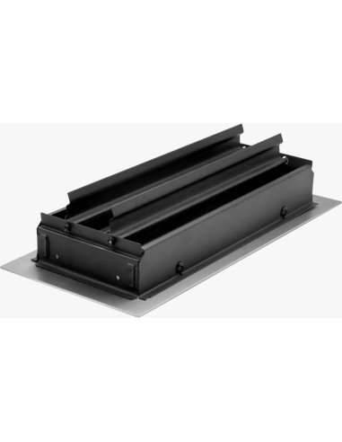 Rejilla de Piso Naiture de Acero Inoxidable 4x10" Estilo Misión