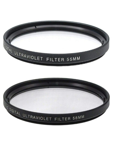 Filtro UV 55mm y 58mm Big Mike's para Nikon D3500 D5600